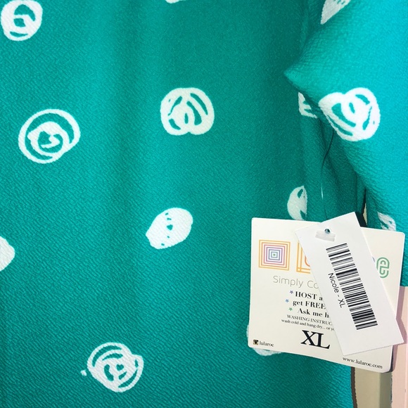 LulaRoe Nicole size XL 1x XL NWT - Picture 3 of 4